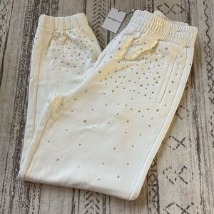 Generation Love- Kate crystal sweatpants size large